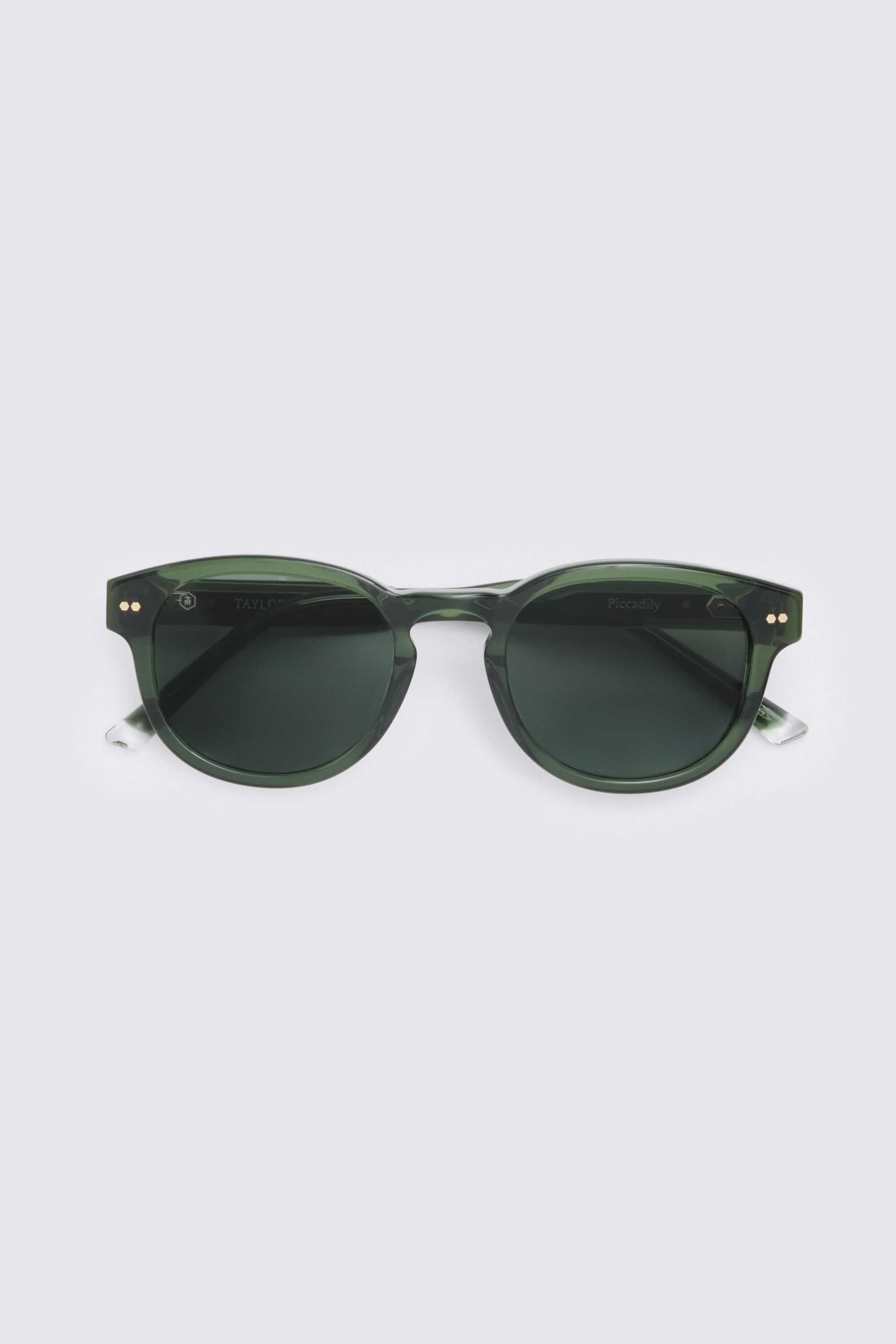 Dark Green Piccadilly Sunglasses